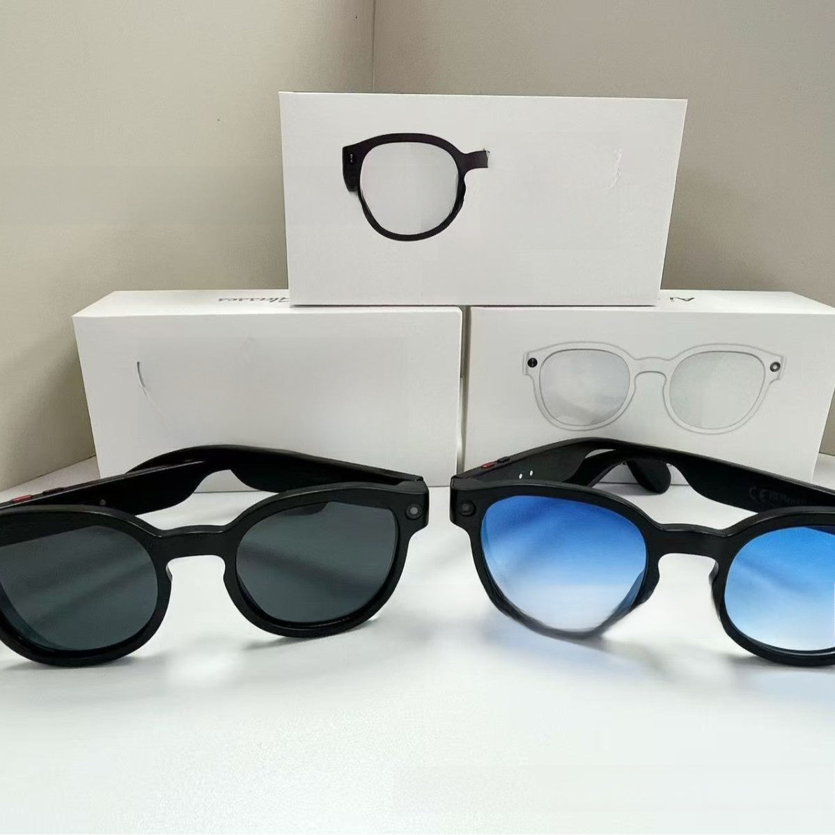 AIMB-S1 Smart Glasses with AI Translation and 8MP Camera for Office Recording and Video